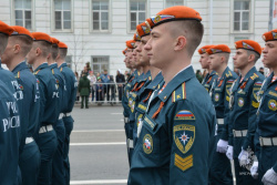 Парадные расчеты Академии приняли участие в Парадах Победы