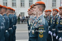 Парадные расчеты Академии приняли участие в Парадах Победы