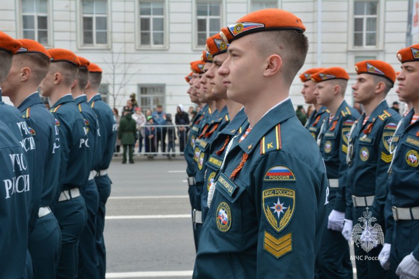 Парадные расчеты Академии приняли участие в Парадах Победы