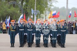 Парадные расчеты Академии приняли участие в Парадах Победы