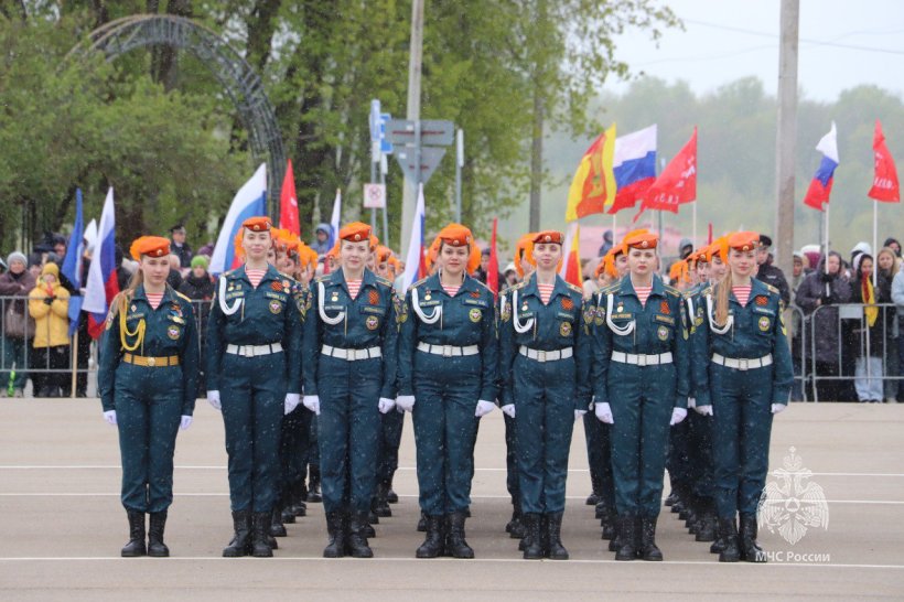 Парадные расчеты Академии приняли участие в Парадах Победы