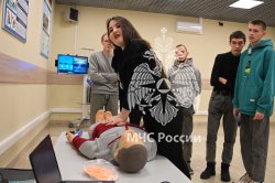 Академию посетили волонтеры Международной выставки-форума «Россия» 