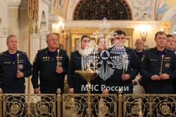 Личный состав Академии принял участие в богослужениях в честь празднования иконы Божией Матери «Неопалимая Купина»