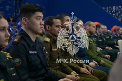 Глава МЧС России Александр Куренков и представители Академии приняли участие в Международной выставке-форуме «Россия» 