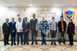 Делегация из Саудовской Аравии посетила Академию