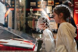 В Академии ГПС МЧС России побывали дети защитников Отечества