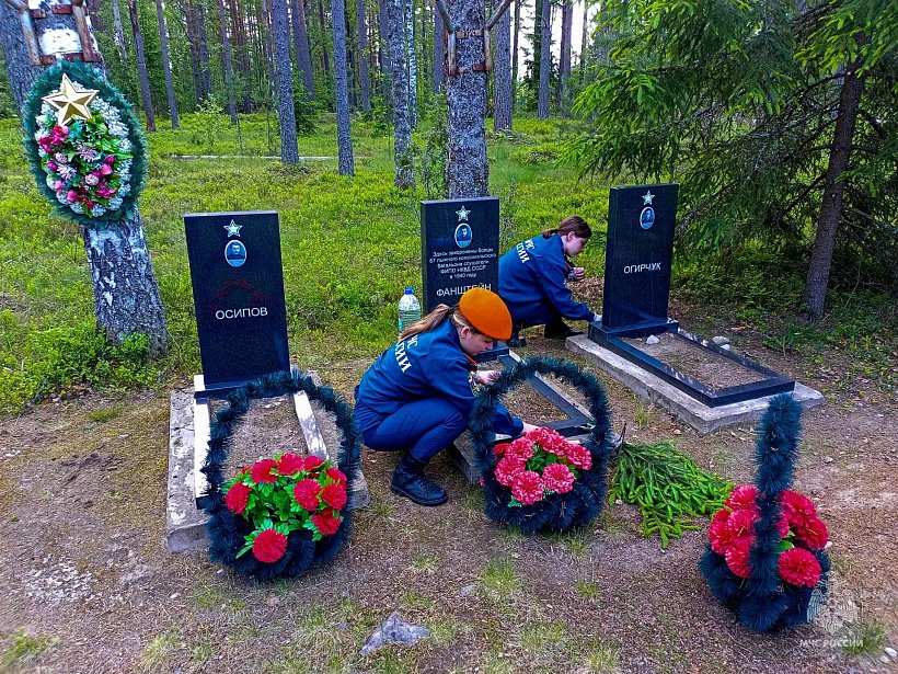  Поисковики отряда «ФИПО-АГПС» вернулись из экспедиции по Ленинградской области