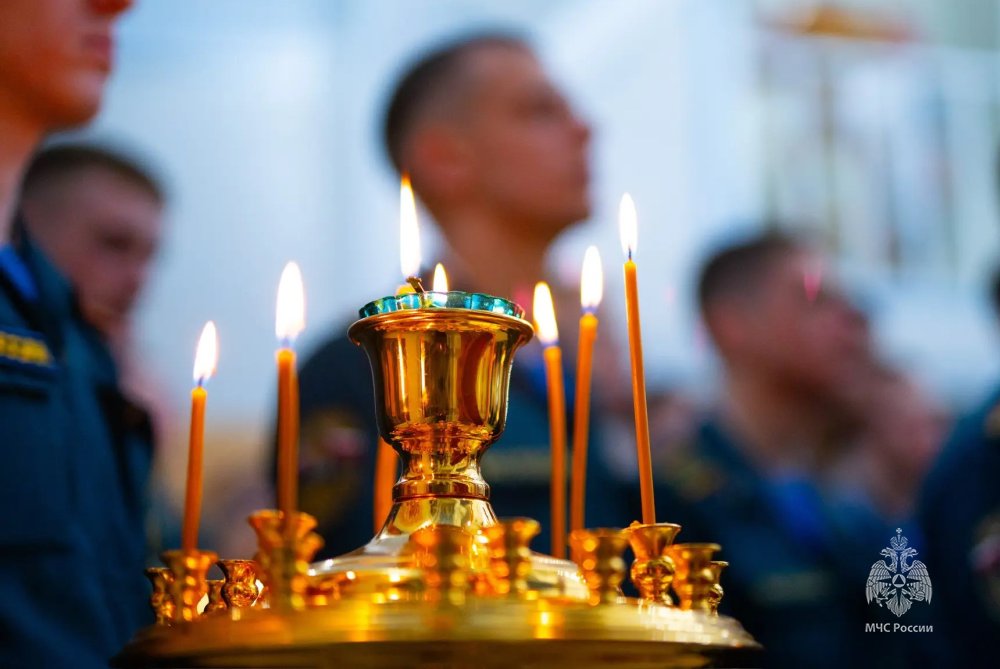 Личный состав принял участие в пасхальном богослужении