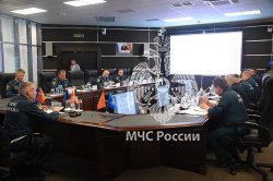 Начальник Академии принял участие в заседании Совета руководителей вузов МЧС России