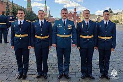 В Кремле с Владимиром Путиным встретились лучшие выпускники вузов МЧС России