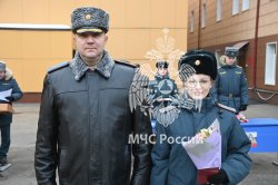 На плацу вуза состоялся общеакадемический развод