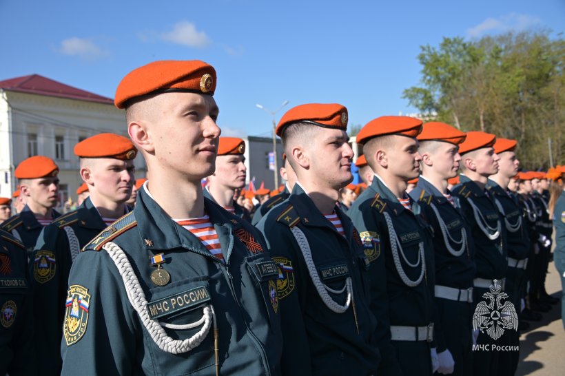 Парадные расчеты Академии приняли участие в Парадах, посвященных празднованию 79-й годовщины Победы в Великой Отечественной войне