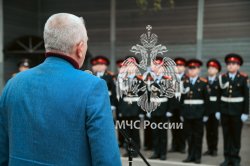 В Академии ГПС МЧС России приняли Торжественную клятву кадеты