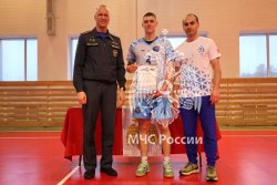  Сборная команда Академии одержала победу в турнире по волейболу