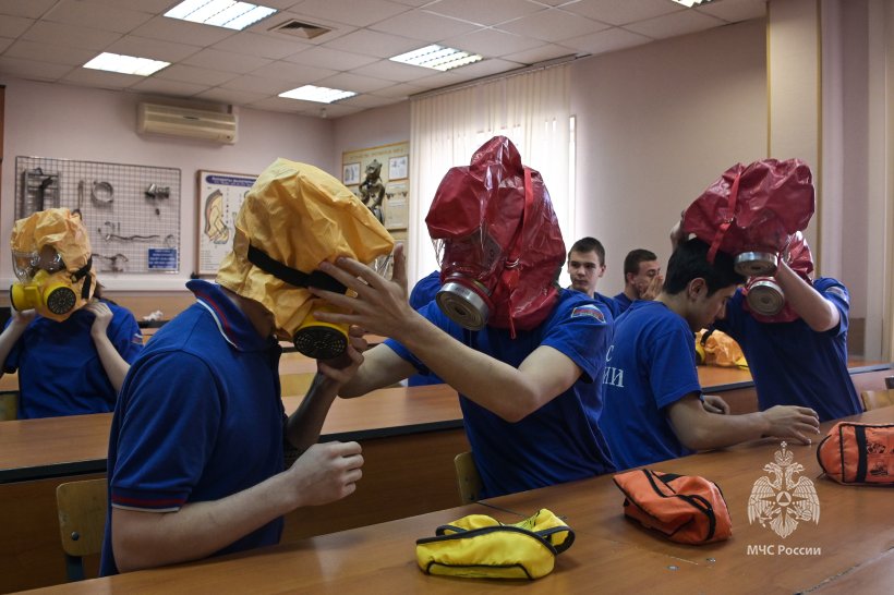 Сегодня в Академии прошли практические занятия с обучающимися кадетского класса