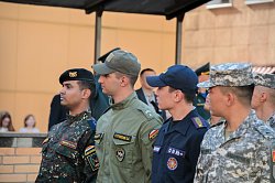 В Академии прошла торжественная линейка, посвященная Дню знаний