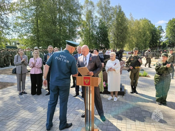 Поисковики Академии приняли участие в захоронении бойцов Красной армии в Тверской области
