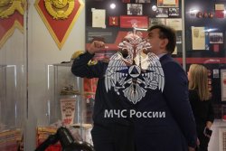 Заместитель Министра МЧС России Роман Курынин ознакомился с учебно-материальной базой Академии 