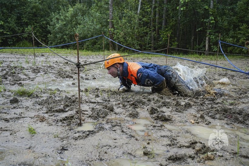 Открытые соревнования «ВЫЗОВ 01» прошли в спасательном центре в Подмосковье