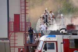 Личный состав Академии принял активное участие в крупномасштабных демонстрационных учениях