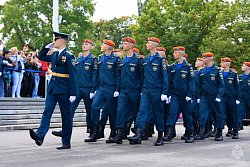В Москве первокурсники Академии ГПС МЧС России приняли Присягу