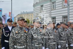 Парадные расчеты Академии приняли участие в Парадах Победы