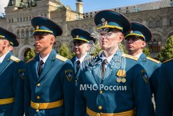 На Красной площади состоялся выпуск молодых специалистов