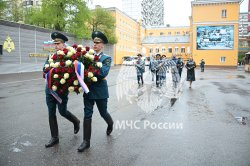 В Академии прошли торжественные мероприятия ко Дню пожарной охраны