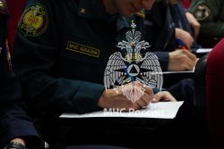 Личный состав Академии принимает участие в Экодиктанте