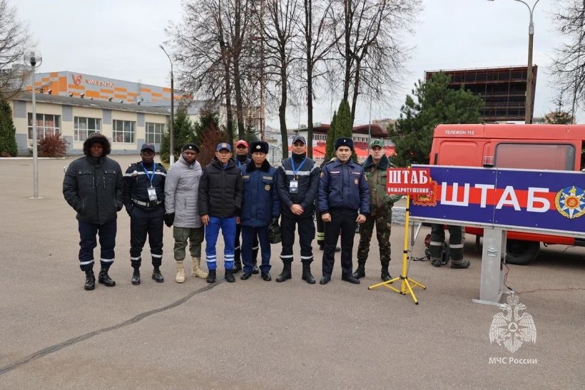 Опыт подмосковных пожарных перенимают иностранцы