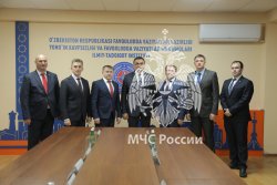 МЧС России и Узбекистана обмениваются опытом в вопросах подготовки спасателей