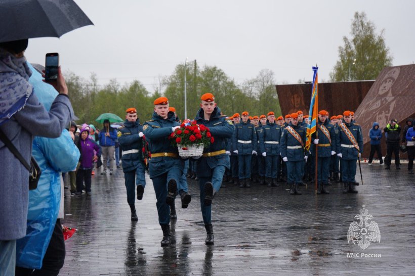 Парадные расчеты Академии приняли участие в Парадах Победы