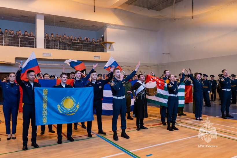 Сегодня прошёл первый открытый чемпионат Академии МЧС России по боксу