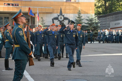 В Академии прошла торжественная линейка, посвященная Дню знаний