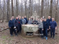 Поисковый отряд продолжает активно заниматься проектом «Московские рубежи»