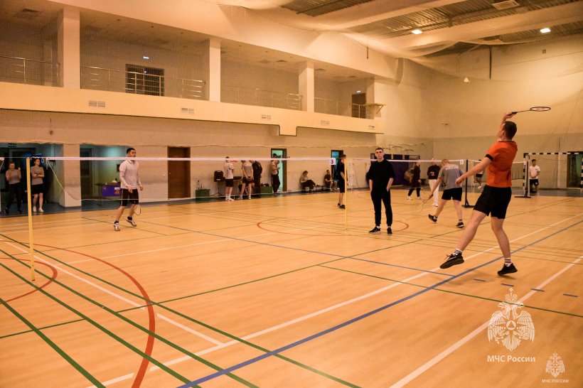 В Академии состоялась вторая академическая спартакиада по бадминтону