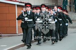 В Академии ГПС МЧС России приняли Торжественную клятву кадеты