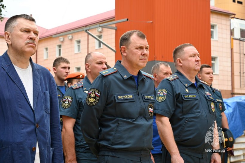 Архиепископ Егорьевский Матфей совершил молебен на месте основания храма при Академии