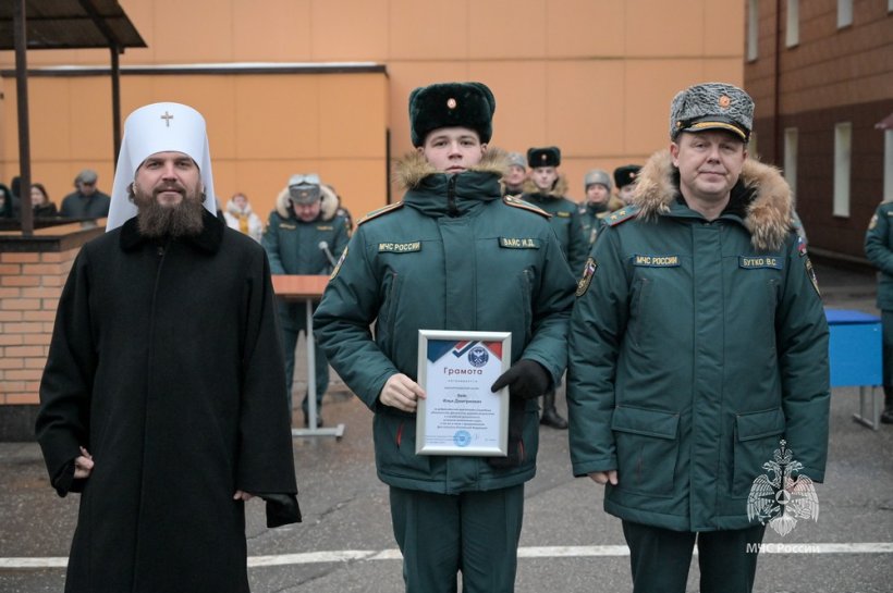 В День спасателя России личный состав Академии принял участие в праздничных мероприятиях