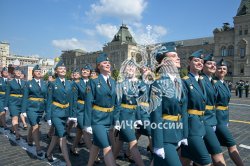 На Красной площади состоялся выпуск молодых специалистов