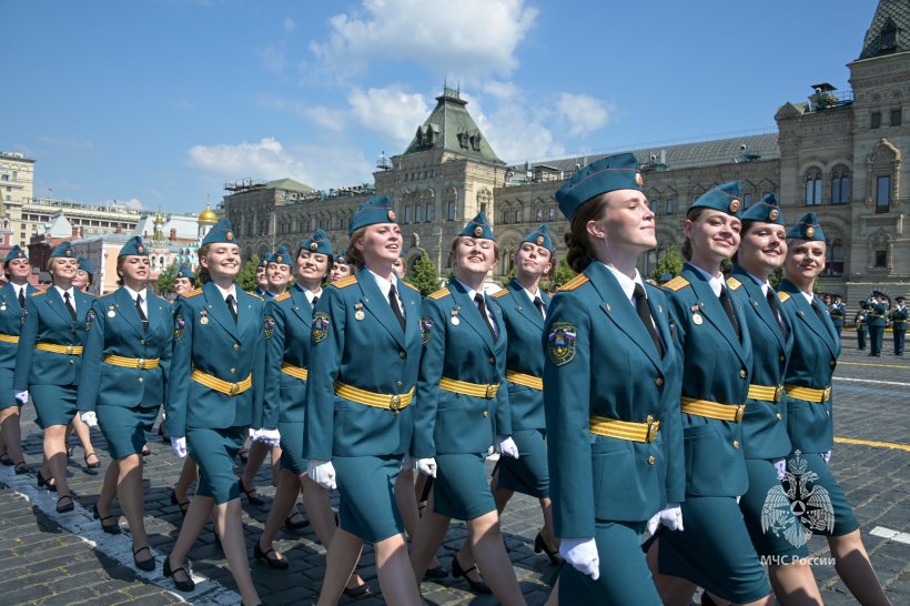 На Красной площади состоялся выпуск молодых специалистов