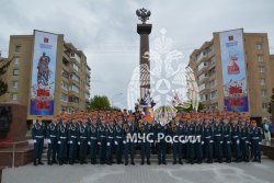 Парадные расчеты Академии приняли участие в Парадах Победы