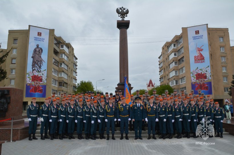 Парадные расчеты Академии приняли участие в Парадах Победы