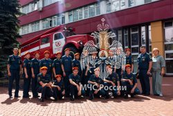 Академию посетили учащиеся кадетского класса «Спасатель» МБОУ СОШ №3