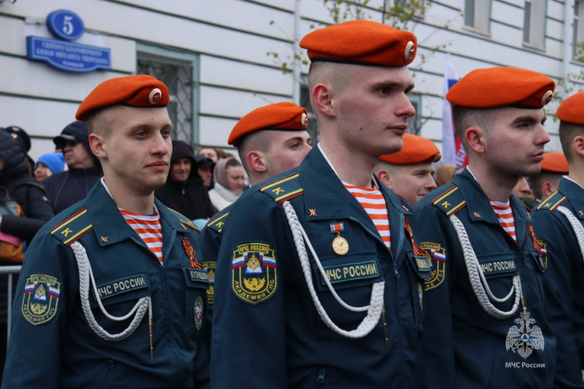 Парадные расчеты Академии приняли участие в Парадах Победы
