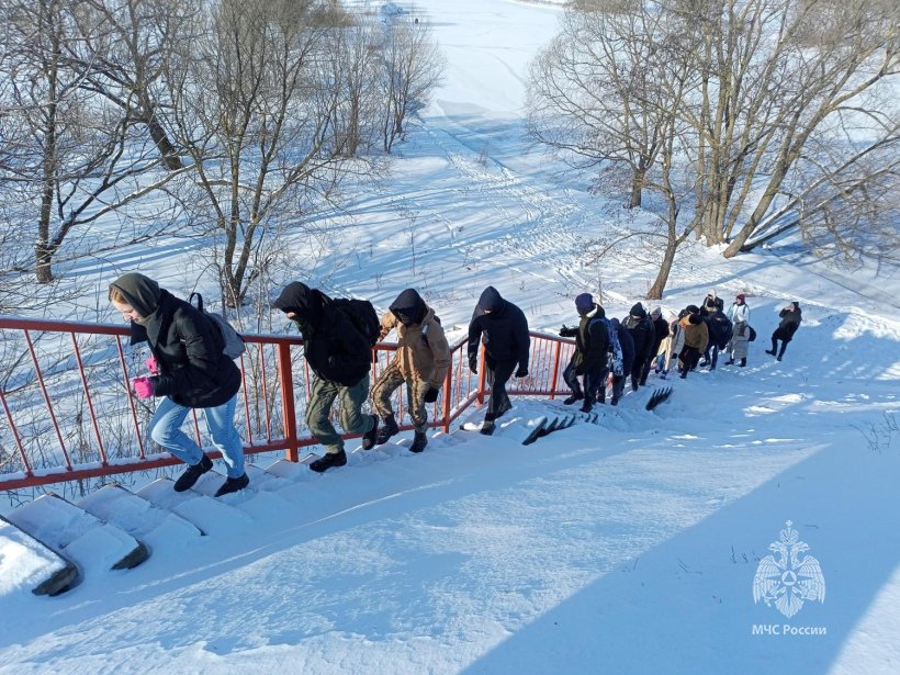 Поисковый отряд Академии совершил ряд зимних походов