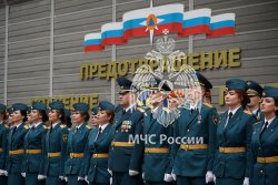 В Академии ГПС МЧС России состоялся выпуск молодых специалистов