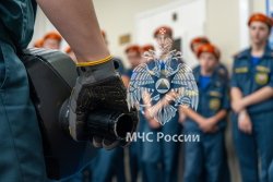 Академию посетили учащиеся кадетского класса «Спасатель» МБОУ СОШ №3