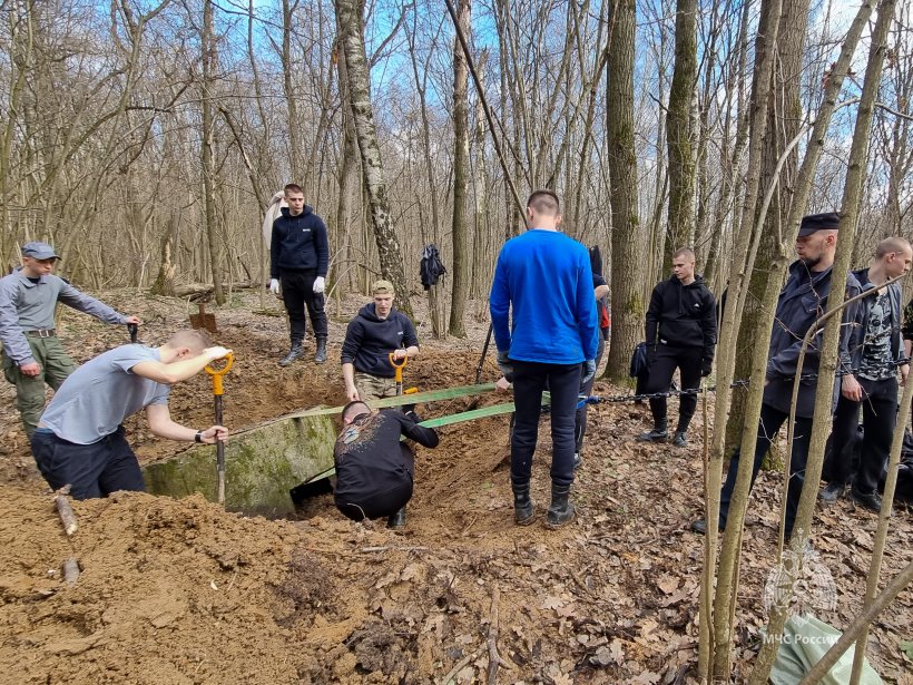 Поисковый отряд продолжает активно заниматься проектом «Московские рубежи»
