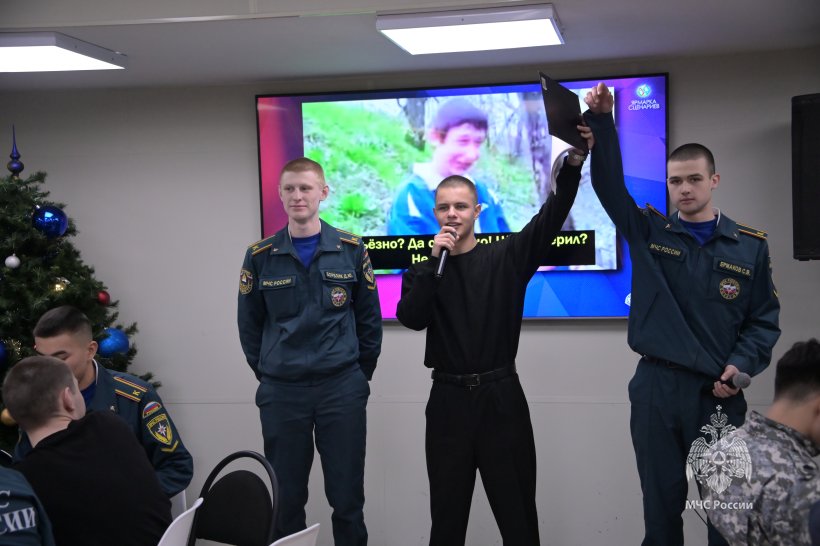 Курсанты Академии встретили Новый год